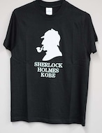 Tシャツ　SHERLOCK　HOLMES　黒