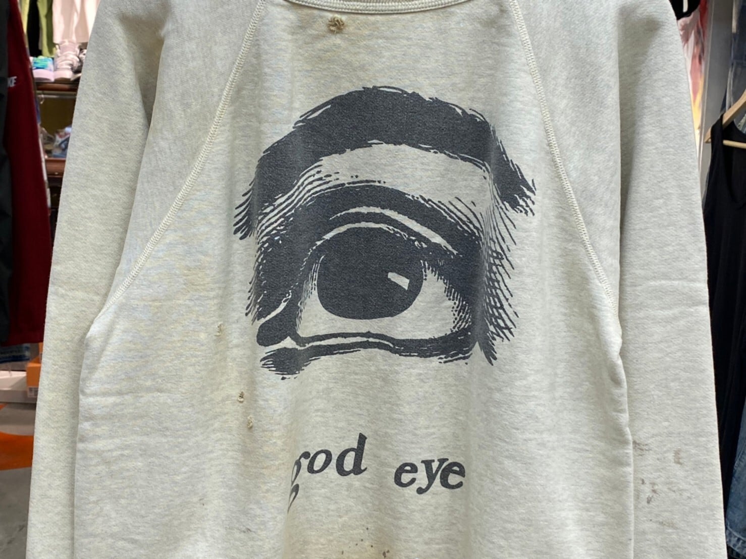 saint michael  god eye crew neck