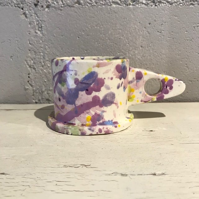 Echo Park Pottery / splattered mug (A)