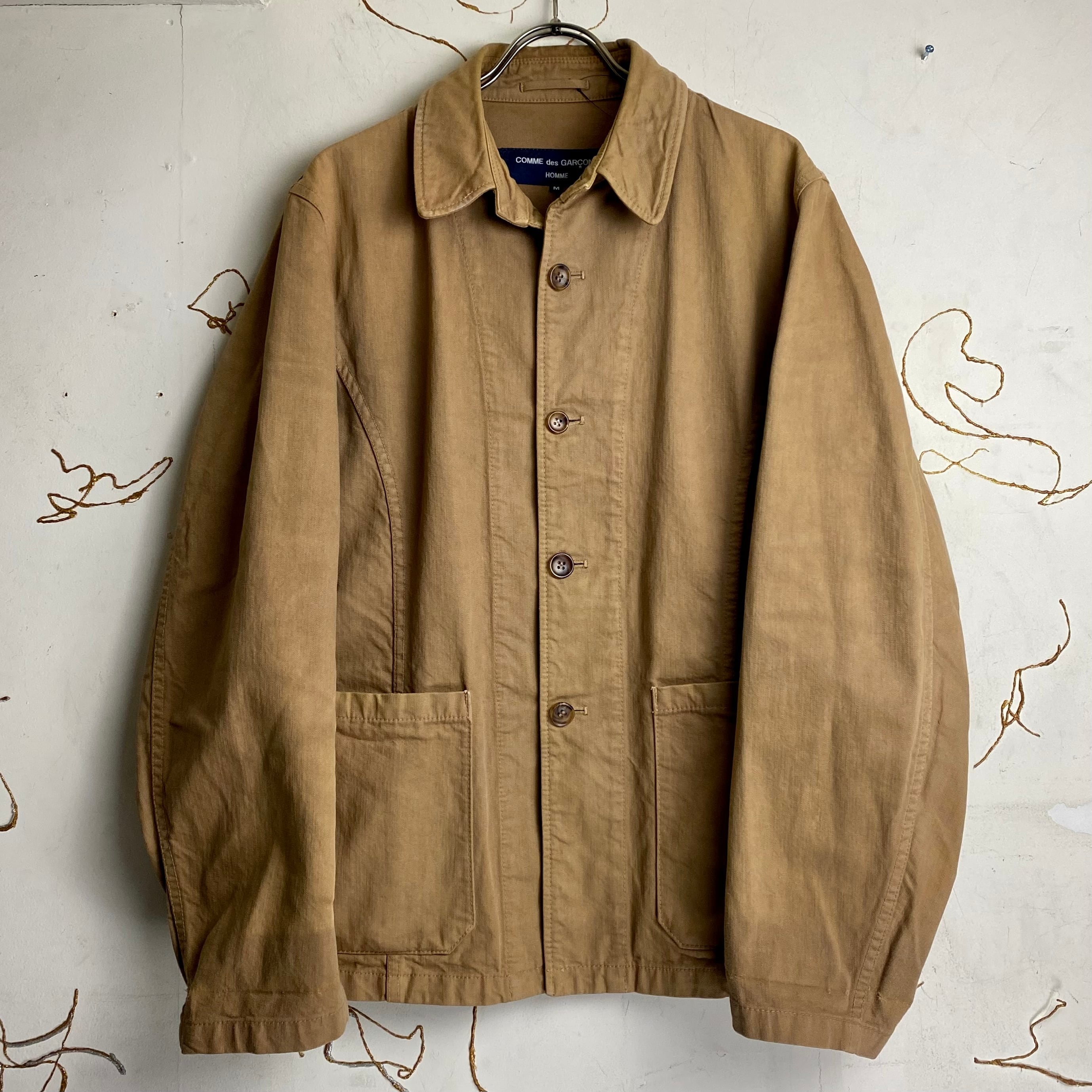 AD2003 COMME des GARCONS HOMME cotton work jacket | NOIR ONLINE