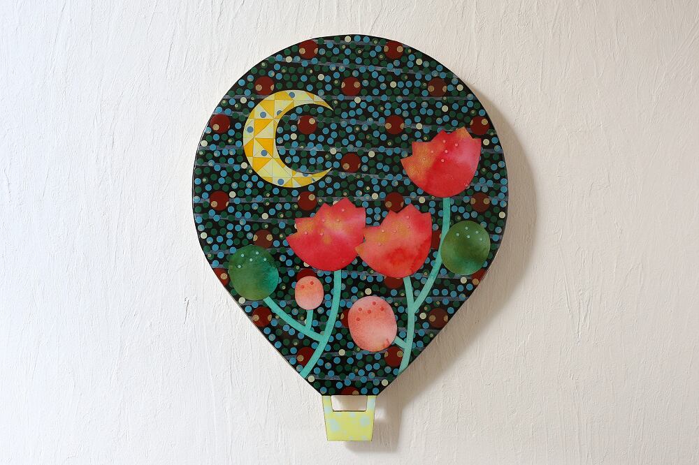 壁掛けオブジェ「ききゅう(大) 049」 M-125