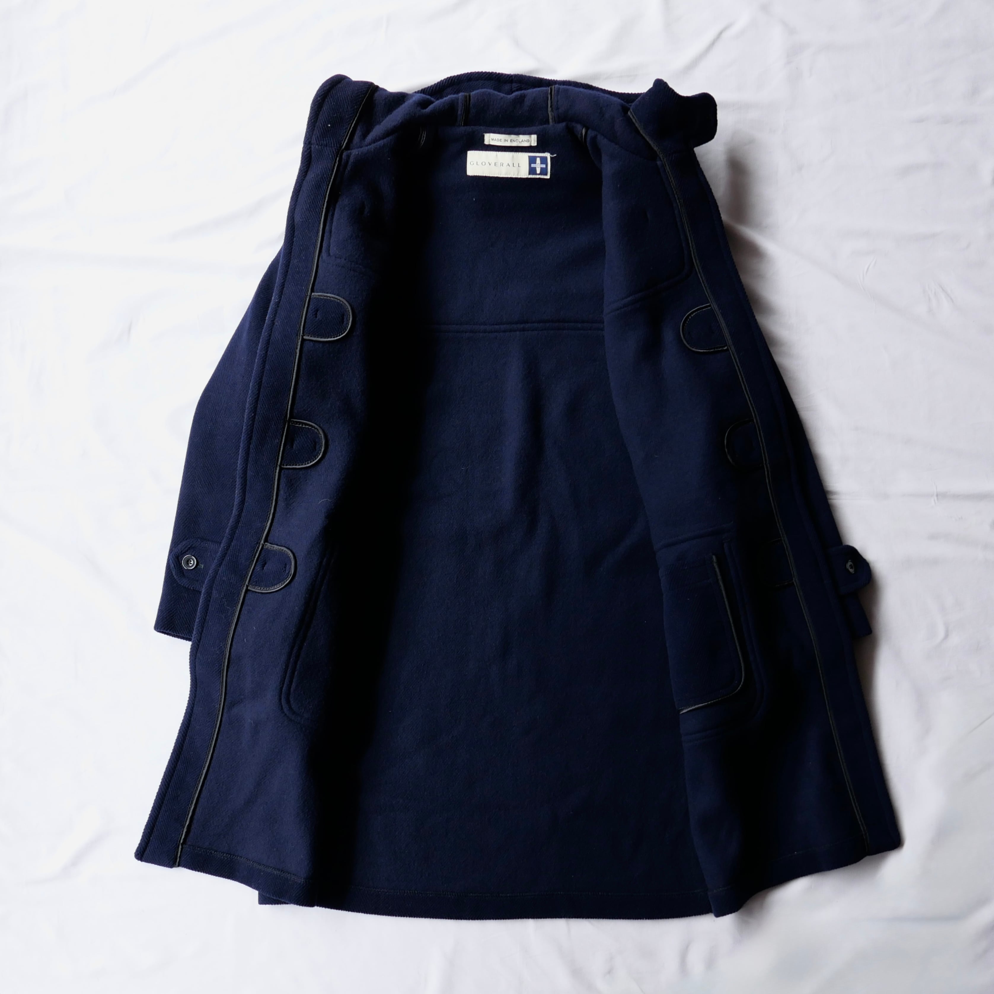 80-90s GLOVERALL KINGSTON HANDLE TAG HBT DUFFLE COAT | safarionline