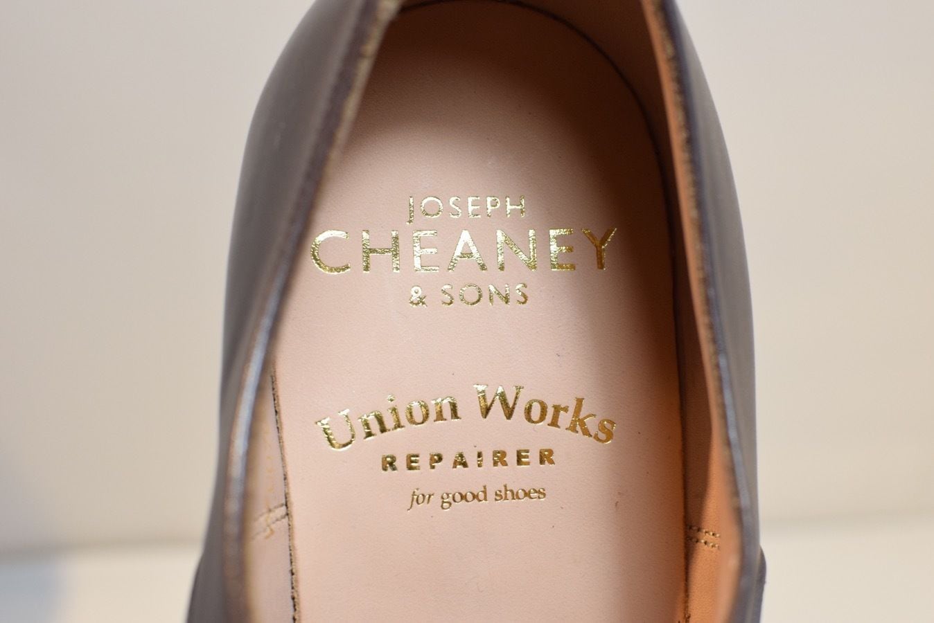 Joseph Cheaney / DINGLEY / Cap Toe Shoes / Mocha Burnish | UNION