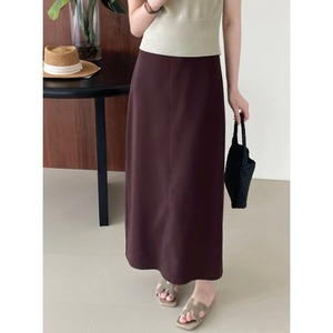 バック レースアップ ロングスカート 10262