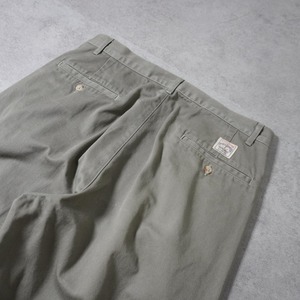 90s 初期型 USA製 Polo by Ralph Lauren POLO CHINO Smoky Sage [W31.5L31相当] 古着