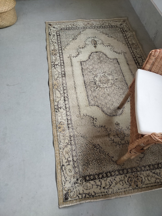 Turkish rug 202✕109cm No.390