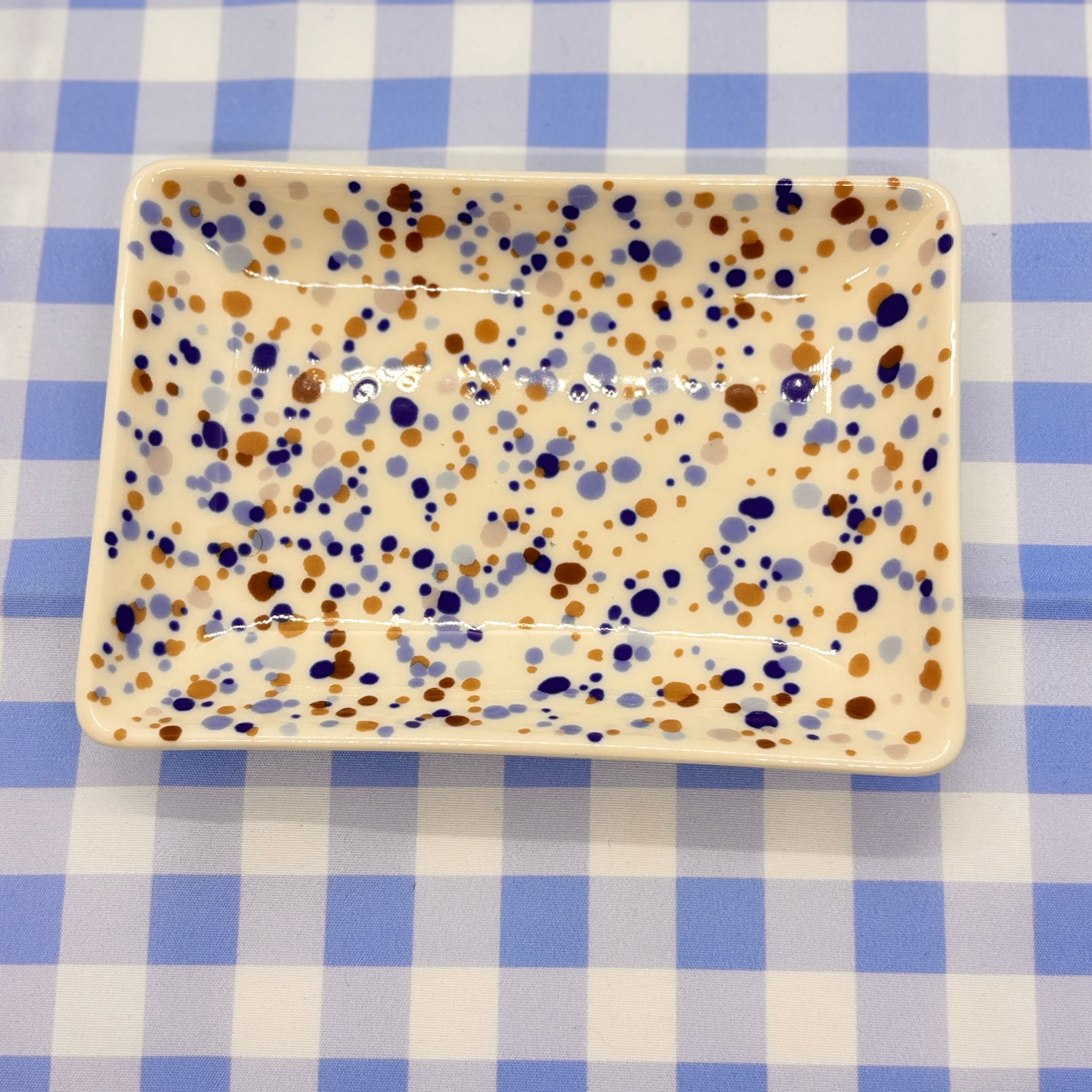 ｲｯﾀﾗ iittala  OTC ﾍﾚ A6ﾌﾟﾚｰﾄ 10x15cm ﾌﾞﾙｰﾌﾞﾗｳﾝ  [カラー: ブルーブラウン]