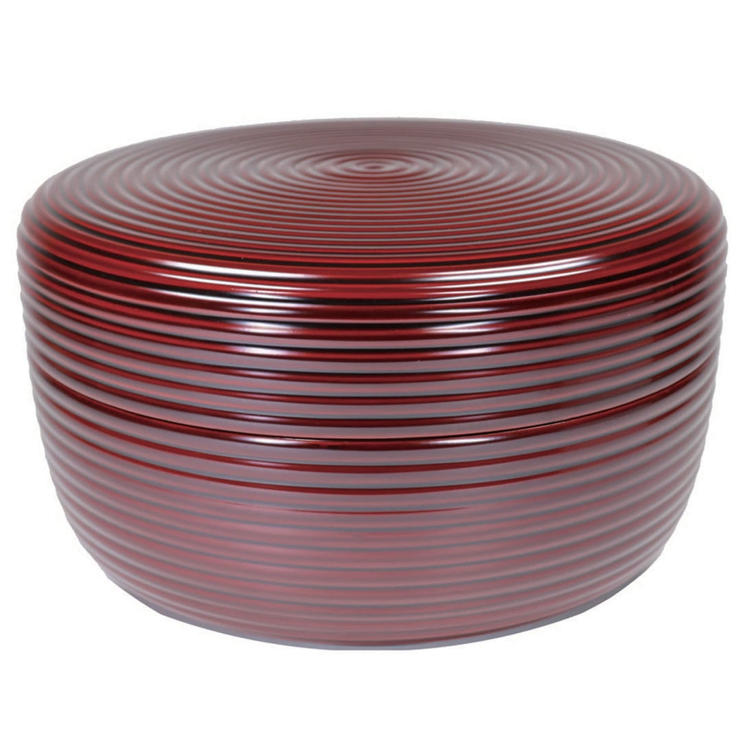 前端雅峯 作 溜糸目 内熊笹蒔絵 喰籠（堀内宗完 箱書付在判） | 茶道具