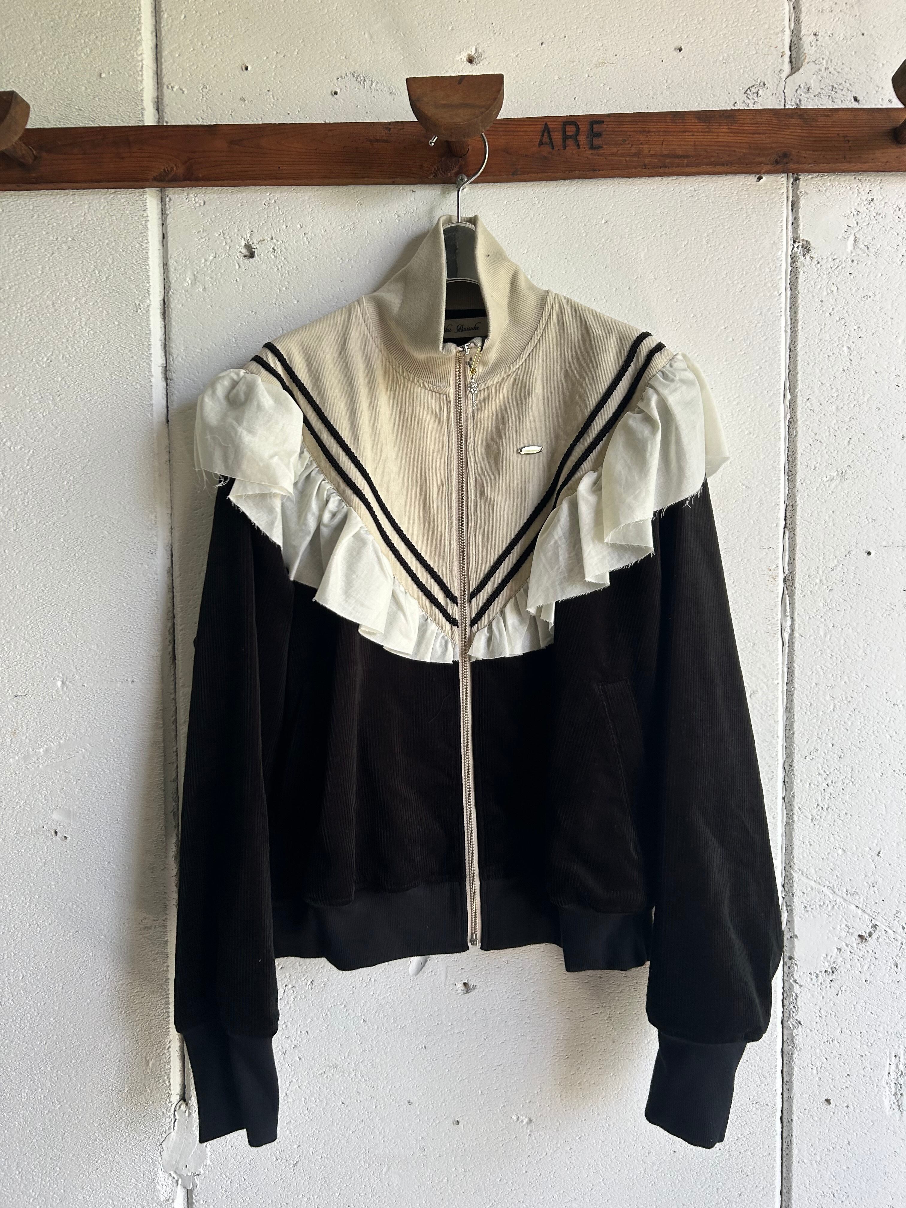 tanaka daisuke frill corduroy track jacket | AAR