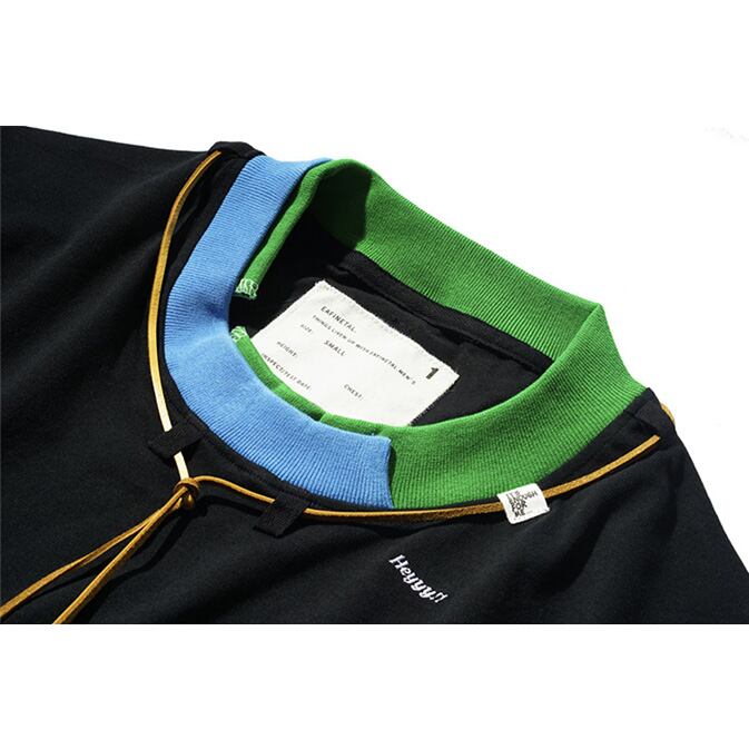 ★CONTRAST STITCH NECKLACE DESIGN T（unisex)　　　A0604