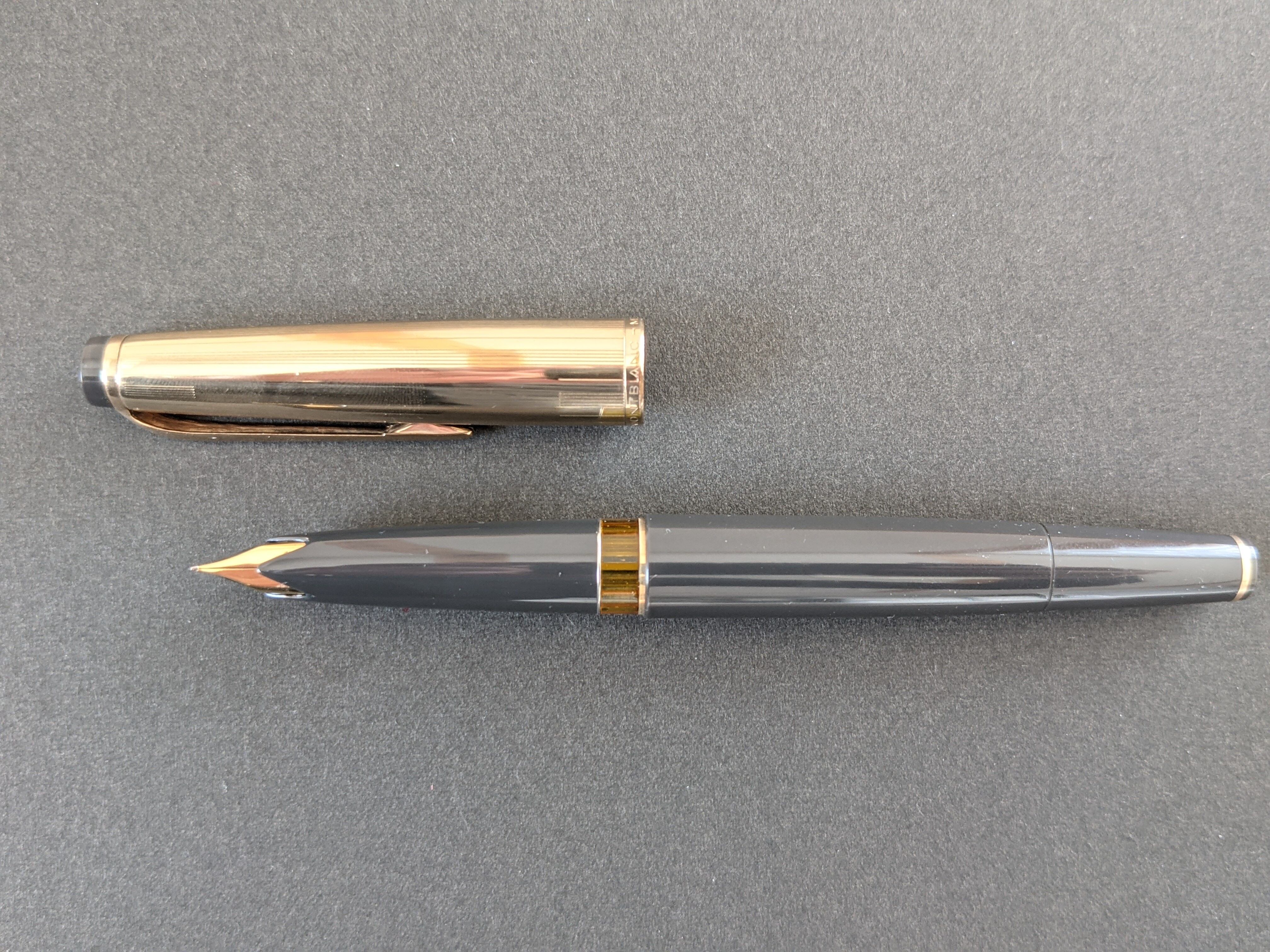 60s モンブラン マイスターシュテュック No 72 グレー MONTBLANC