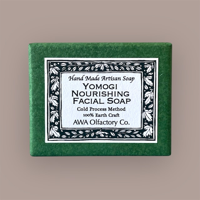 ヨモギ ナウリシング洗顔石けん Yomogi Nourishing Facial Soap - Large