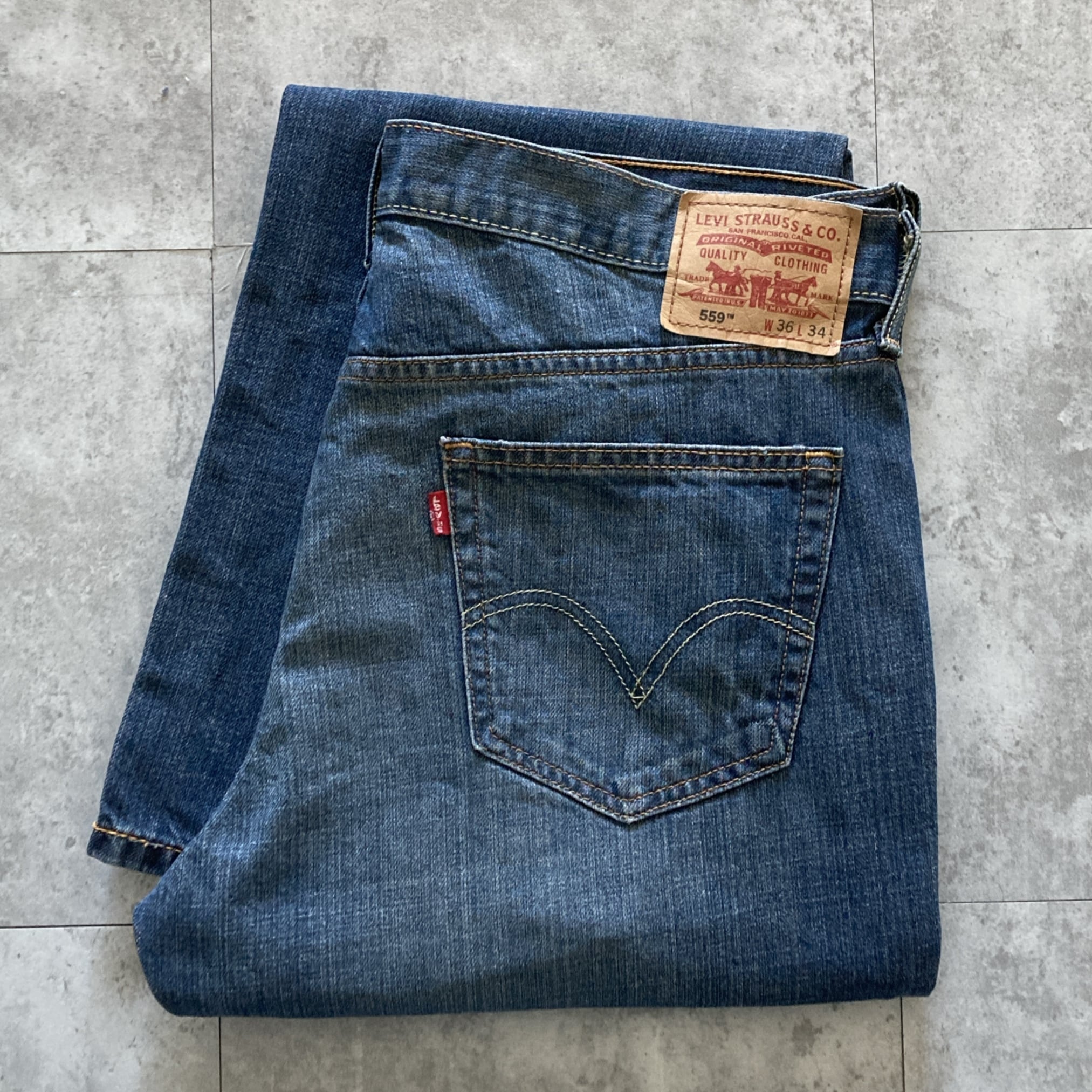 W36 L32】Levis 501 リーバイス ボタンフライ ビッグサイズ デニム