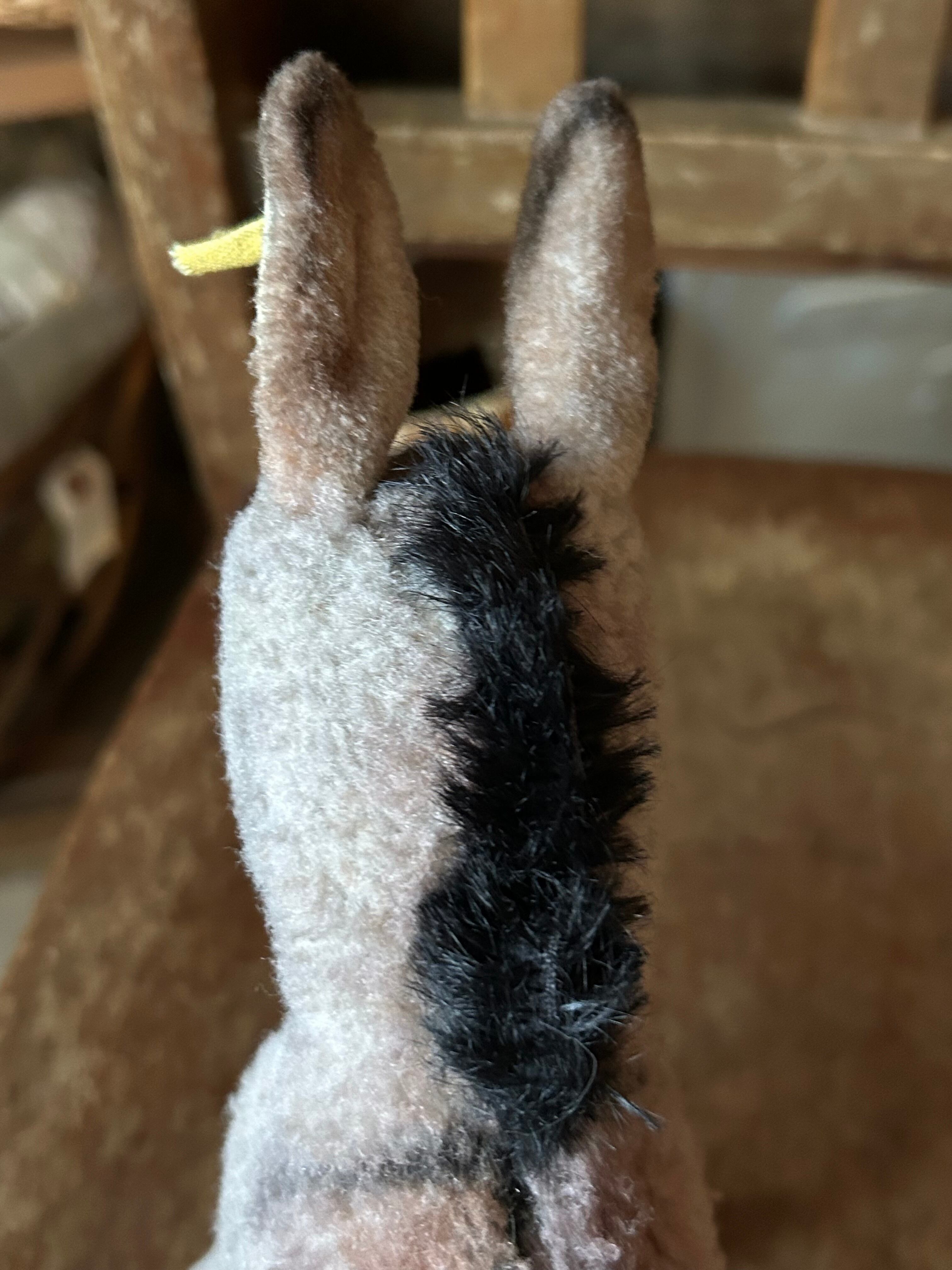 ドイツ製 ヴィンテージ Steiff シュタイフ ロバ Grissy グリッシー