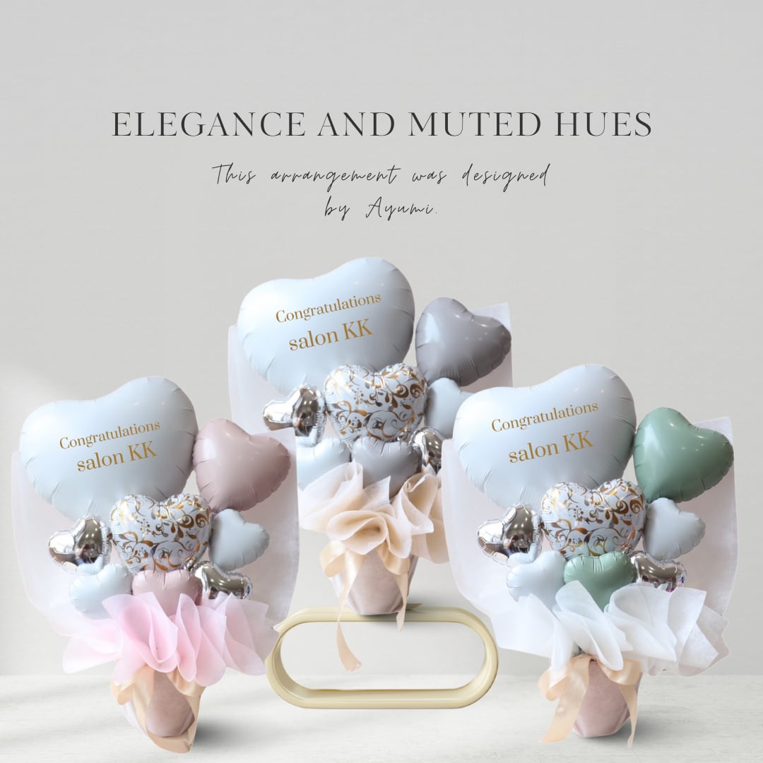 【お誕生日】【開店祝い】No.25527-3 KUSUMIアレンジメント (エレガントVer.)