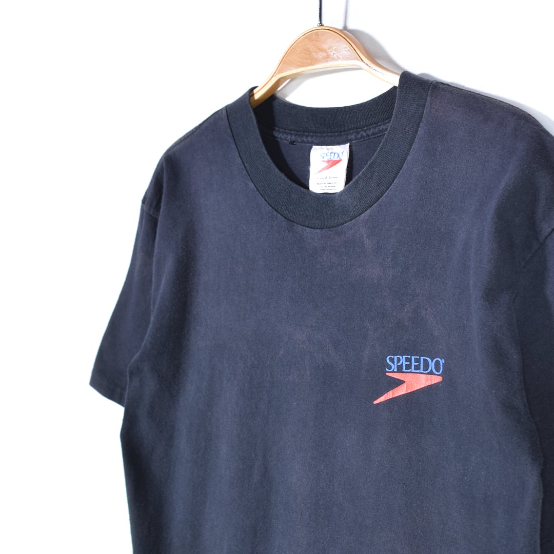 90s SPEEDO スピード USA製 ヴィンテージTシャツ 魚 フィッシュ 水泳
