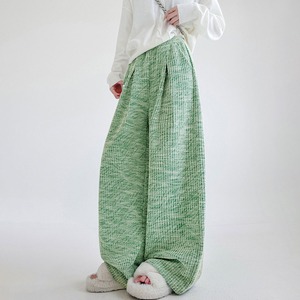 ワイドパンツ ハイウエスト レディース 秋冬 韓国 ゆったり シンプル 大人 カジュアル ストリート リラックス 動きやすい ダンス 運動 ウエストゴム 大人可愛い 大人女子