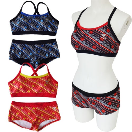 TYR×GUARD レディース水着 カリフォルニア【ワークアウトビキニ