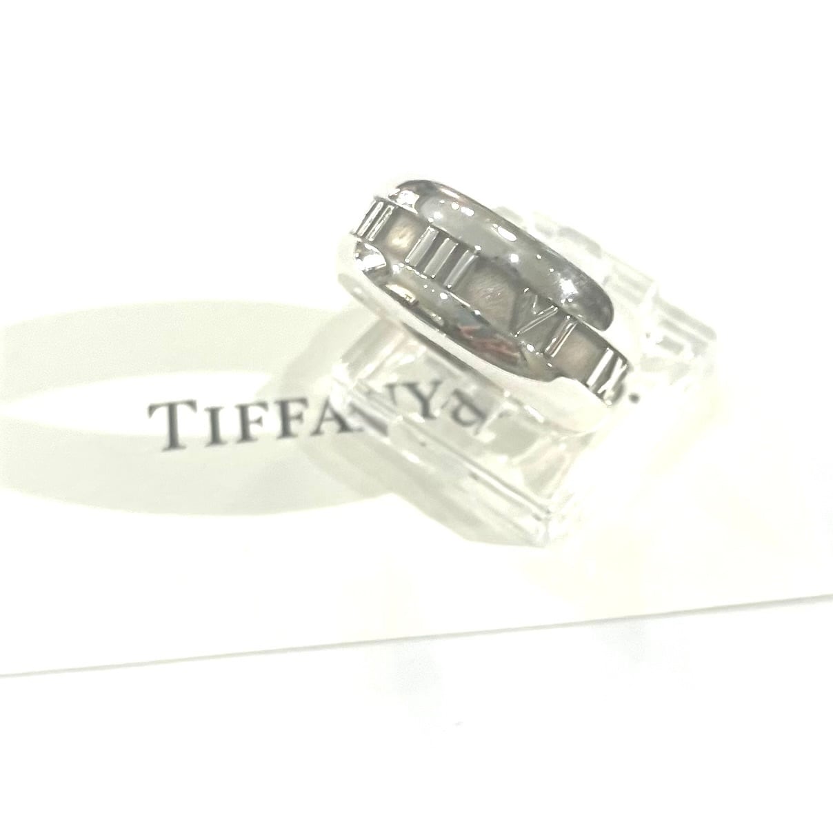 ✨Tiffany& Co.✨ティファニー✨シルバー✨925✨アトラスリング✨ 希少【TIFFANY&CO】【15号 】2522 出会うべき、名品 ぽってりシルバー