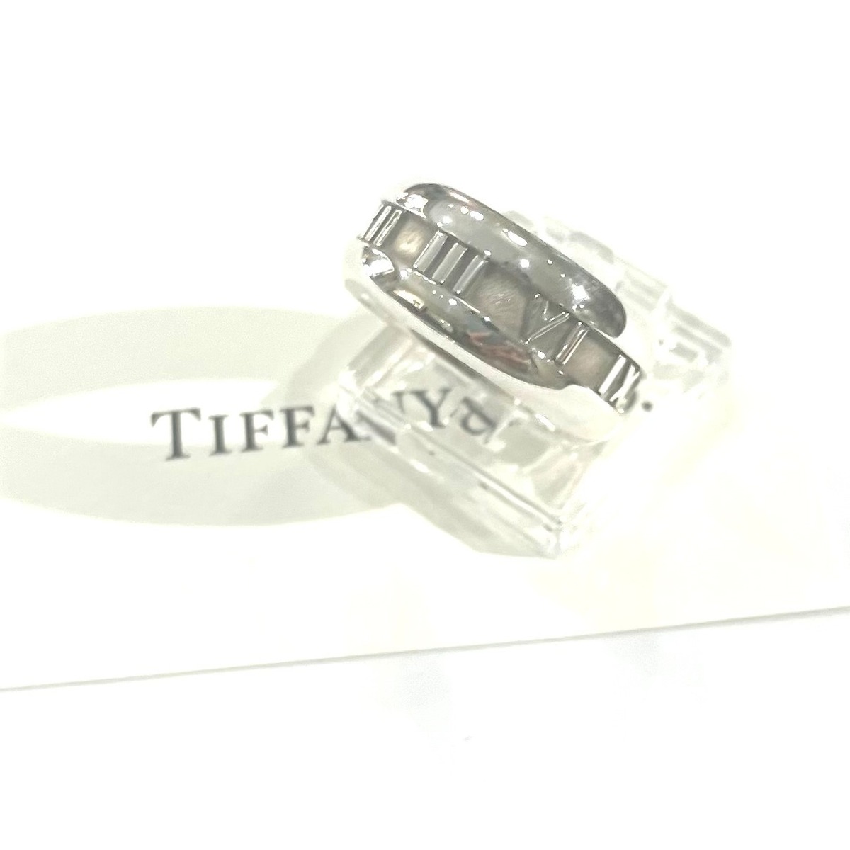 希少【TIFFANY&CO】【15号 】2522 出会うべき、名品 ぽってりシルバー 
