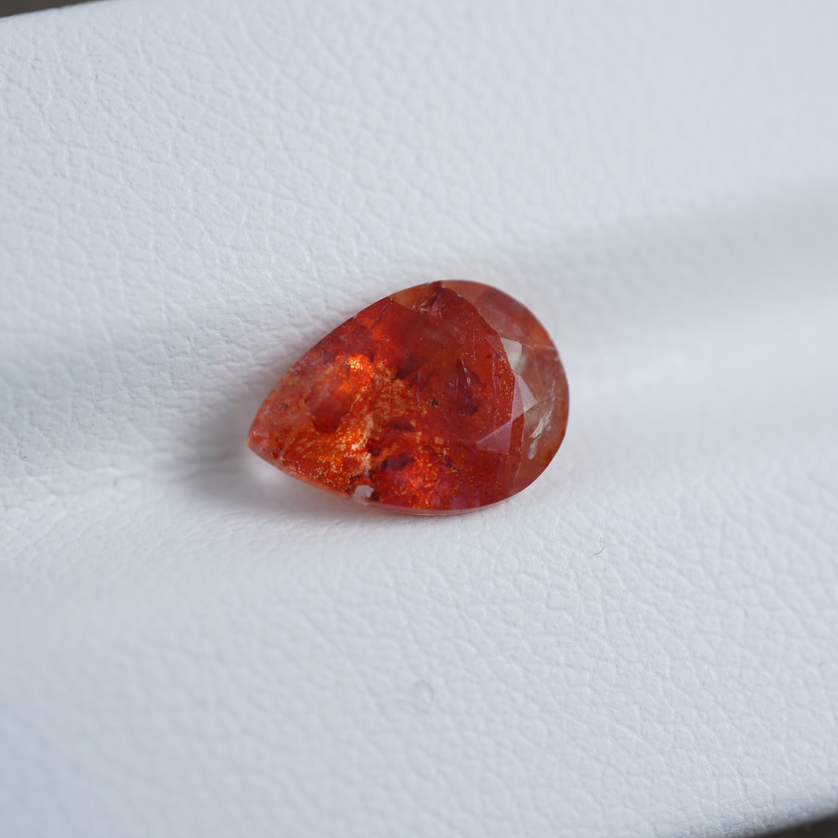 616】リモナイトinクォーツ ファセットルース 1.67ct | koku.stone