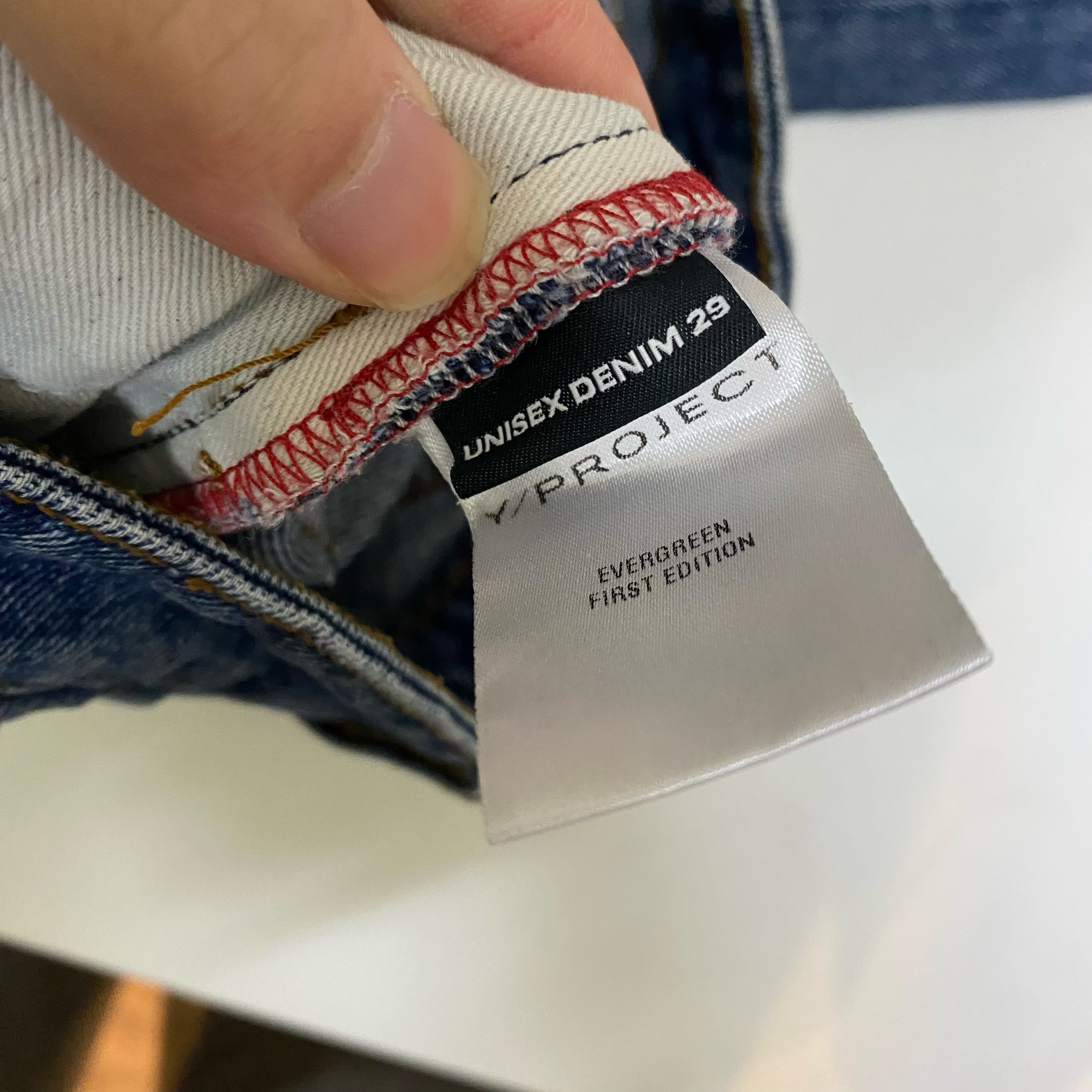 Y/PROJECT ワイ プロジェクト Evergreen Multi Cuff jeans マルチカフ 