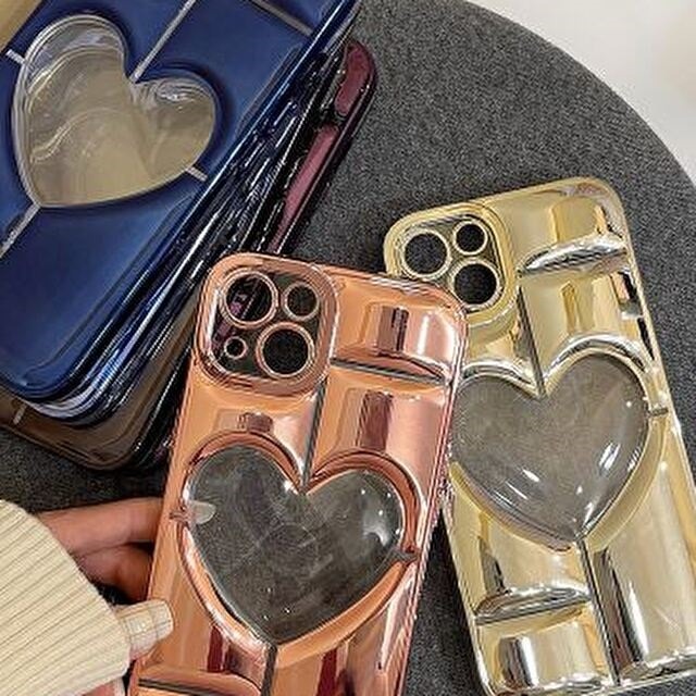 Luxury Soft Heart iPhone Case 723-35