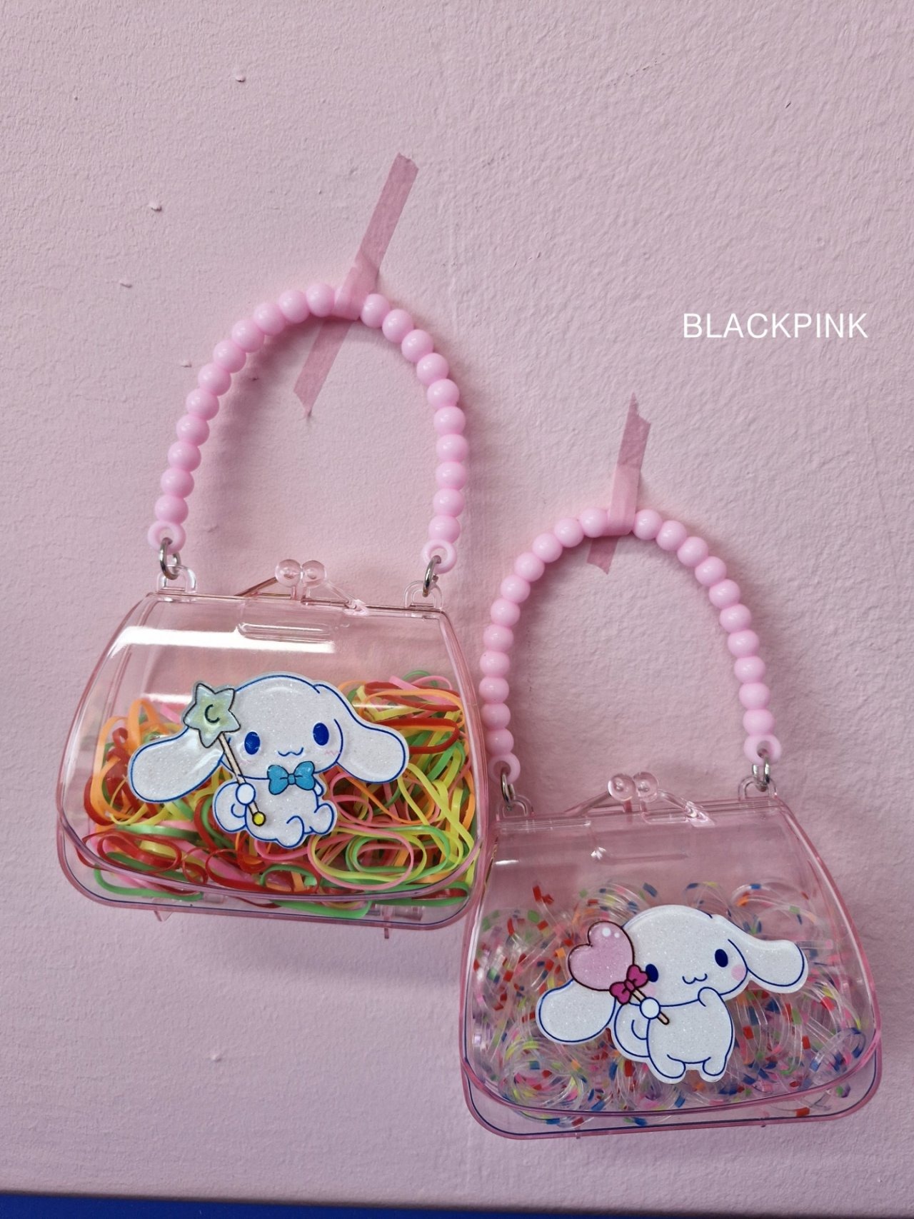 [BLACKPINK] Accessory) Cinnamoroll Hair Tie / [블랙핑크] 악세)시나모롤머리끈