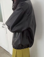 【新作5%OFF・3日間】Carbon Soft-Leather Jacket_2colors