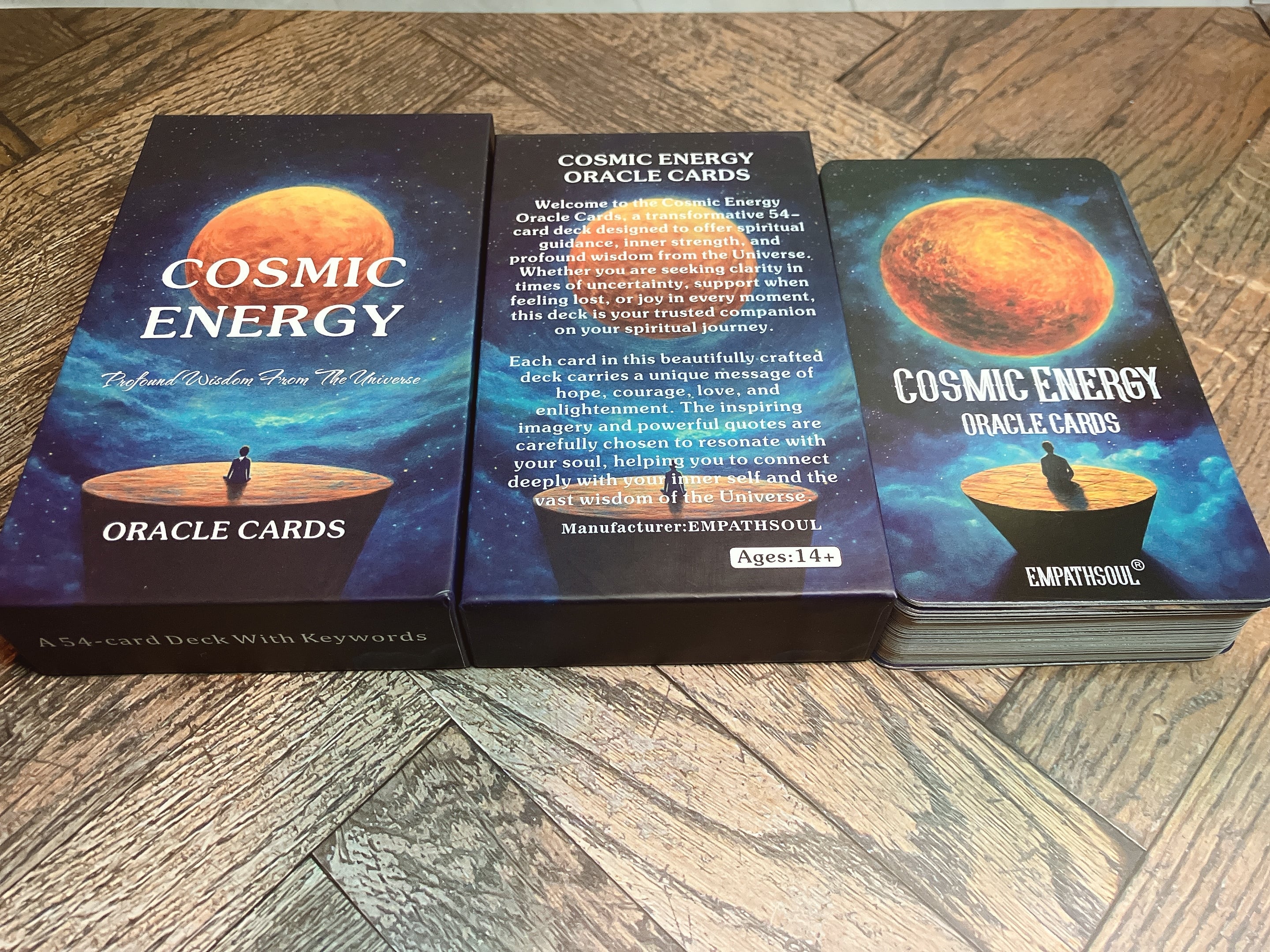 COSMIC ENERGY ORACLE CARDS正規品 (宇宙の知恵であなたを輝かしい道へ