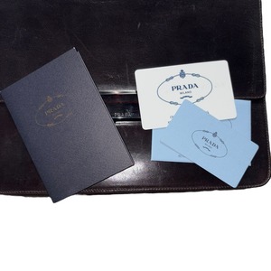 archive 1990’s PRADA leather shoulder bag