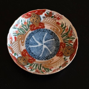 【50603】大聖寺伊万里金彩　小皿(1枚） / Daisyouji Imari Kinsai Plate