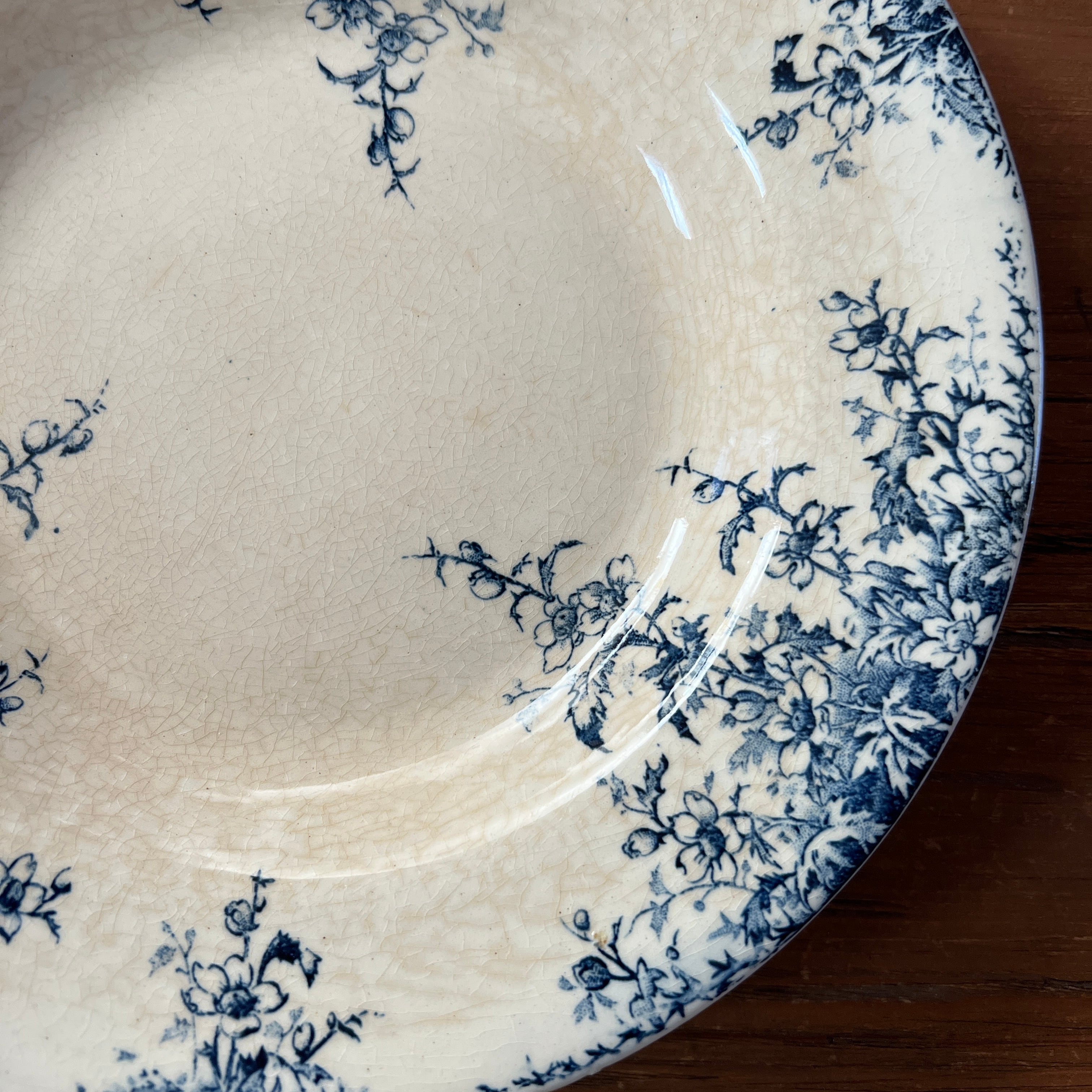 ジアン スープ皿（F）アンティークプレート フランスアンティーク