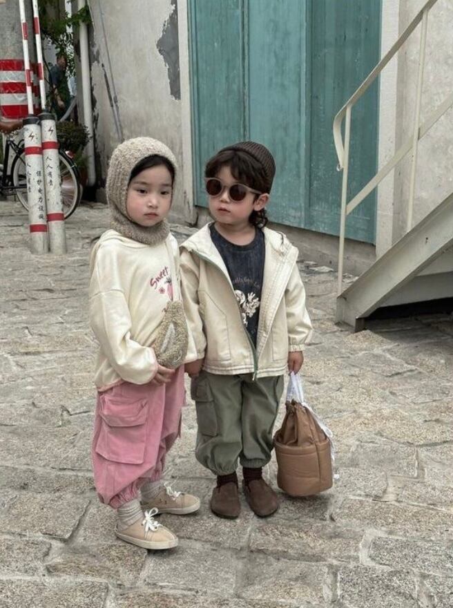 【取寄せ】韓国 2Colorパンツ