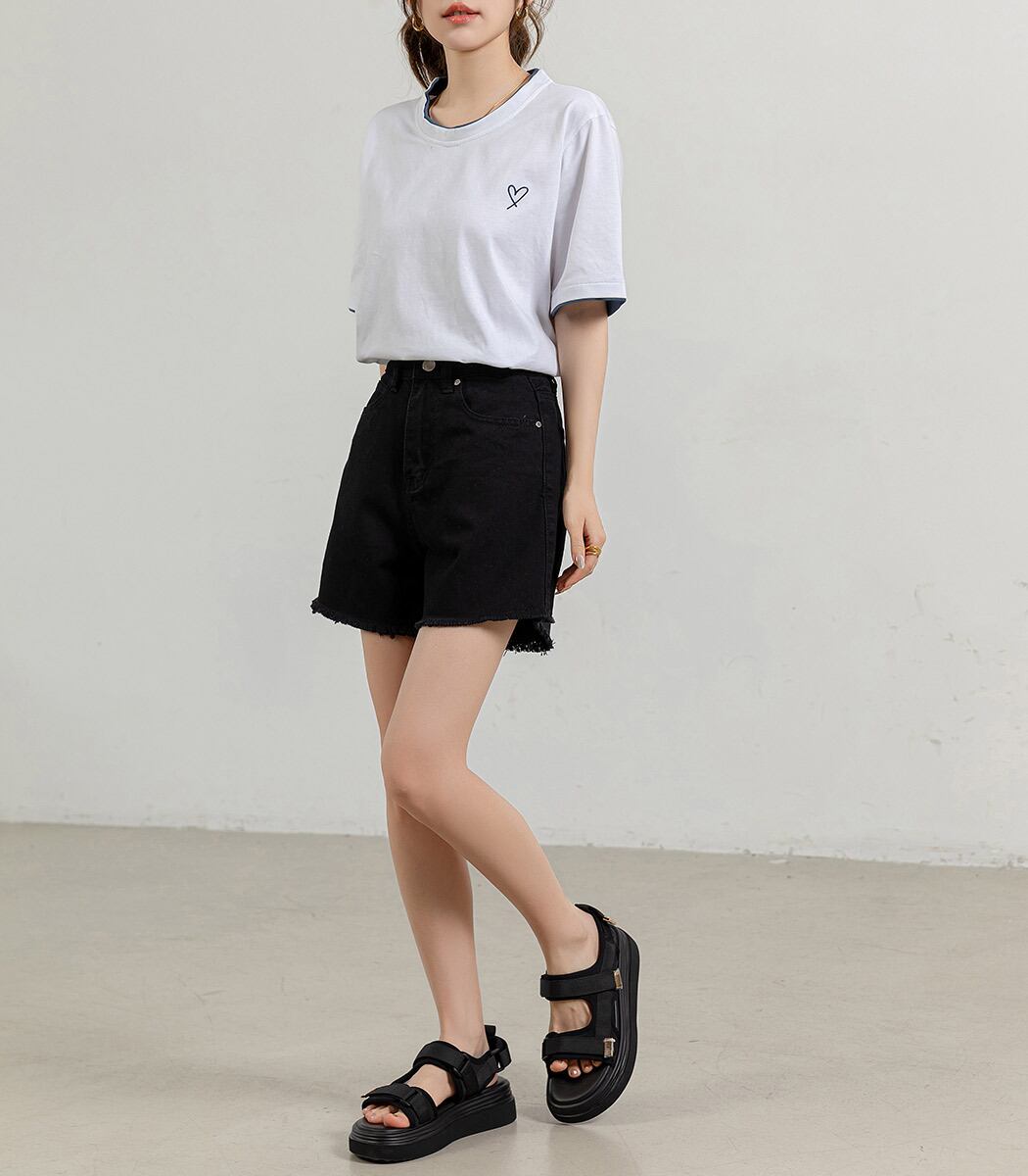 メール便】タックショートパンツ／pants583 | DAY CLOSET｜ レディース