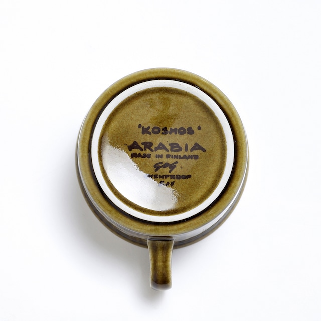 ARABIA アラビア Kosmos コスモス ティーカップ＆ソーサー - 3d 北欧ヴィンテージ
