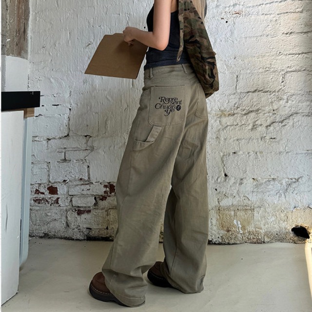 pocket logo pants　ポケットロゴパンツ　J2063