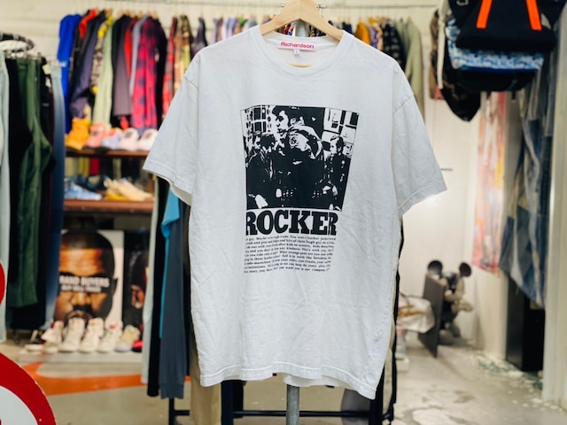 Richardson × HYSTERIC GLAMOUR ROCKER TEE WHITE LARGE 20KE5048