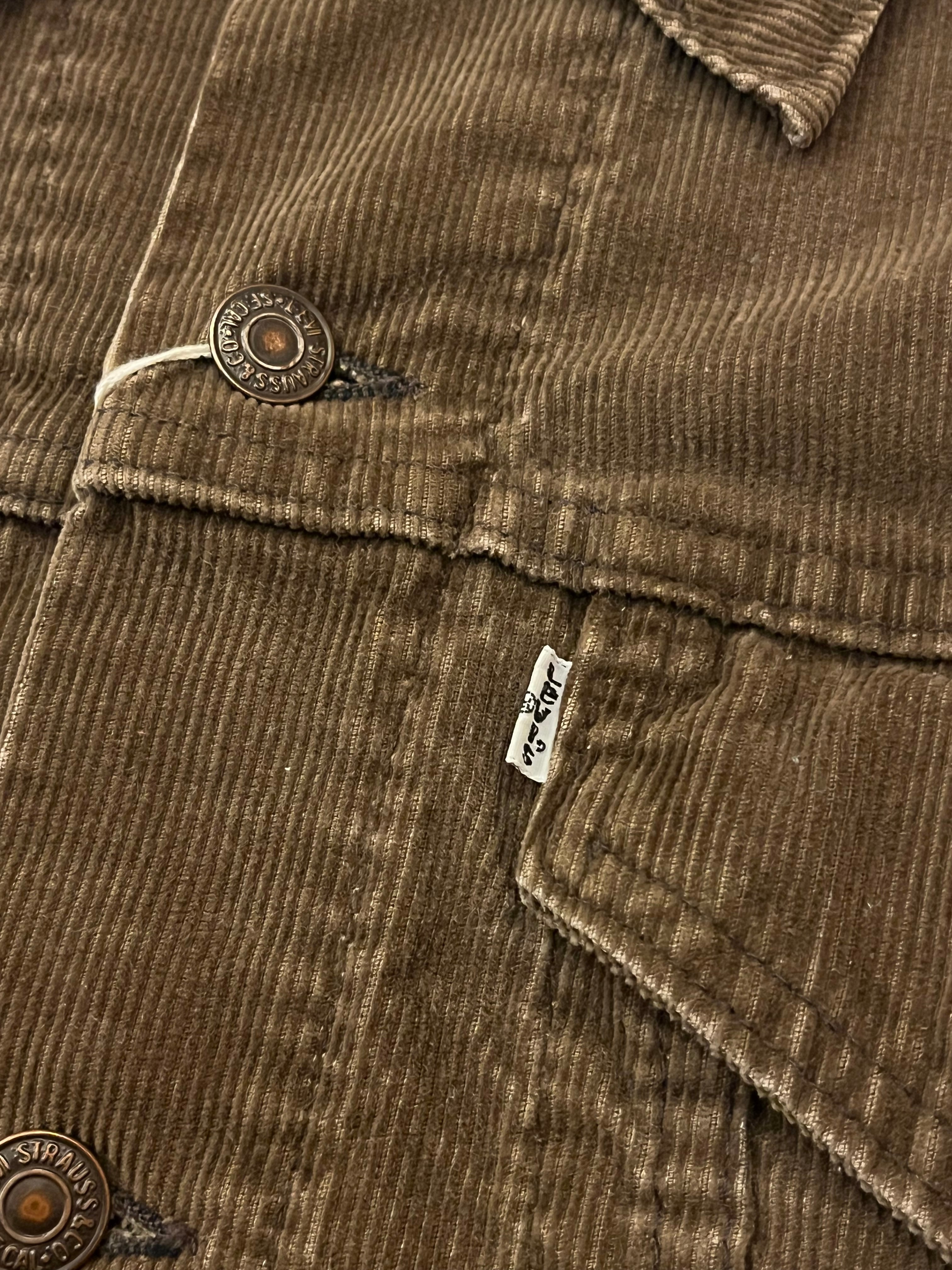 70s Levi's 70505 1529 Corduroy Tracker Jacket Made in U.S.A. 70