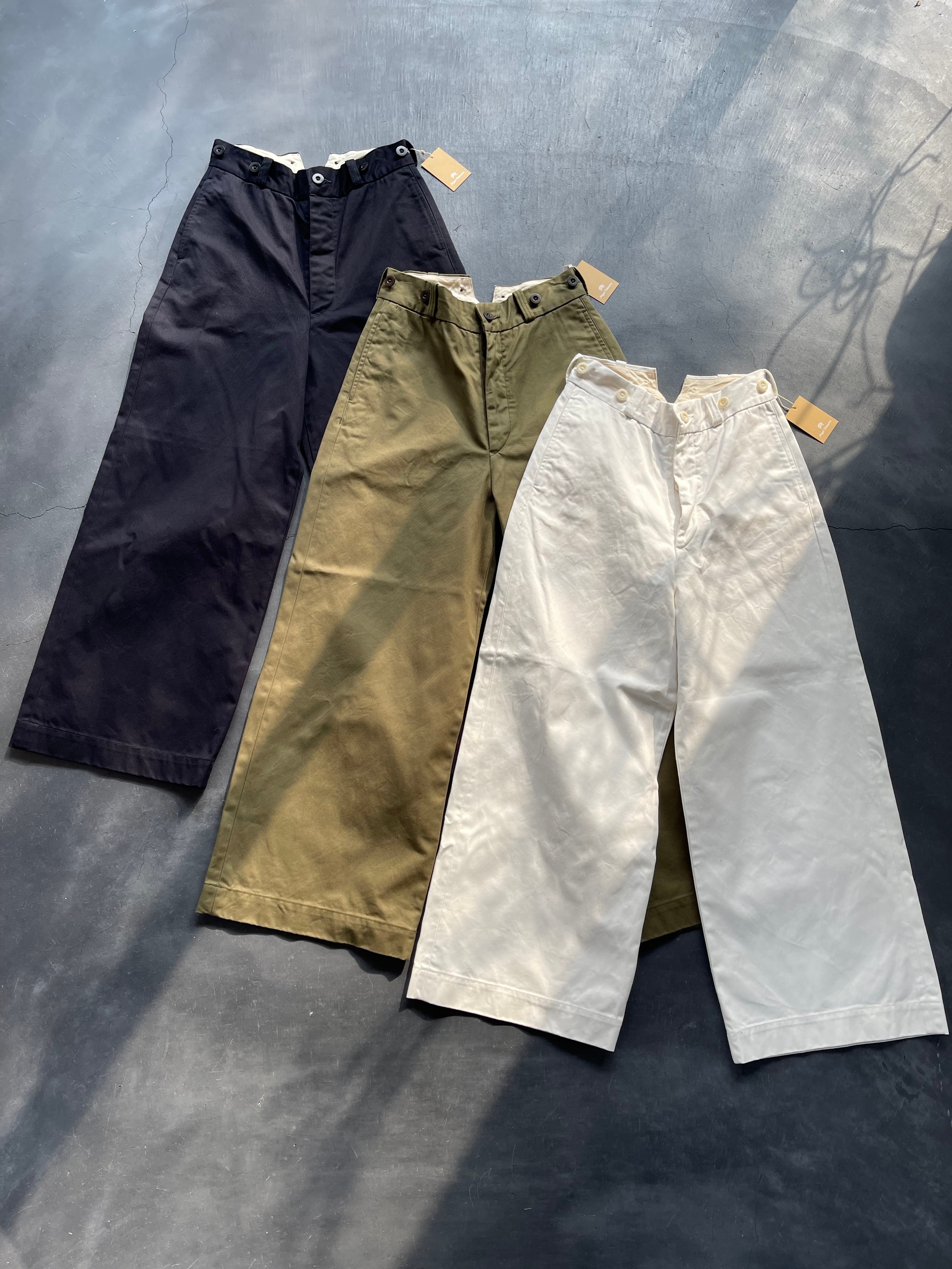 Nigel cabourn woman Wide chino pants | mambo ladys