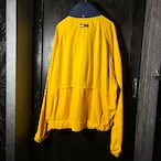 90s TOMMY HILFIGER セーリングジャケット 袖刺繍 イエロー L