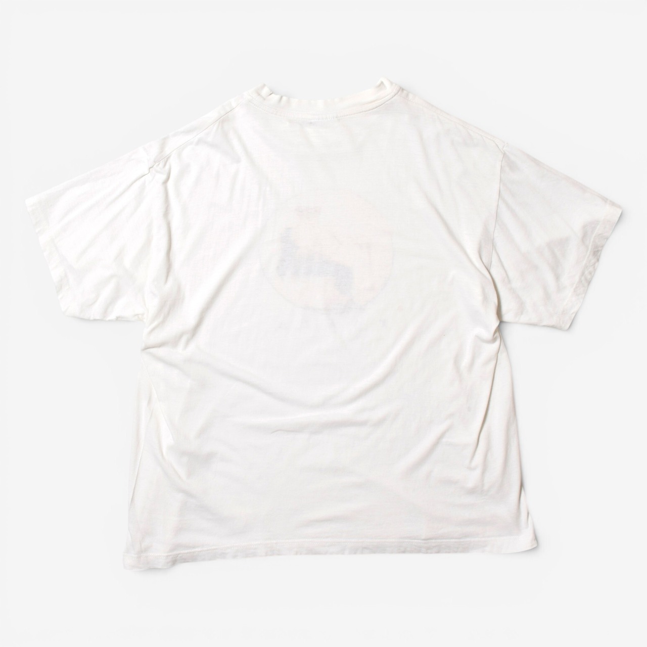 90s TALIA アートプリントTシャツ ホワイト コットン