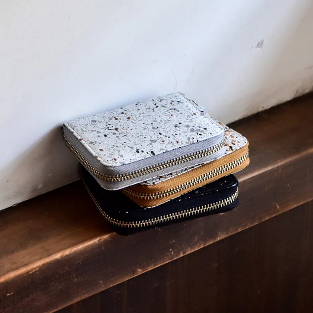 CRONY. クルニー【MIKAGE】MINI ROUND ZIP WALLET / ミニラウンド