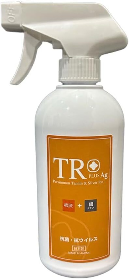 TR+Ag 柿渋銀イオン抗菌液 400mlスプレーボトル