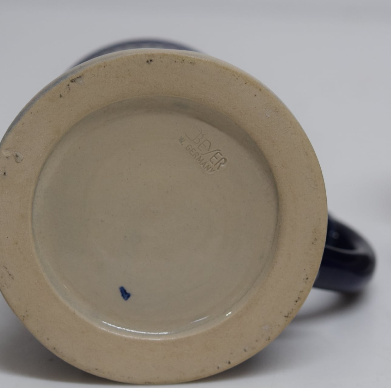 ドイツ製 陶器のビアマグ3客 西ドイツ時代 蓋付きビアマグ バイエルン