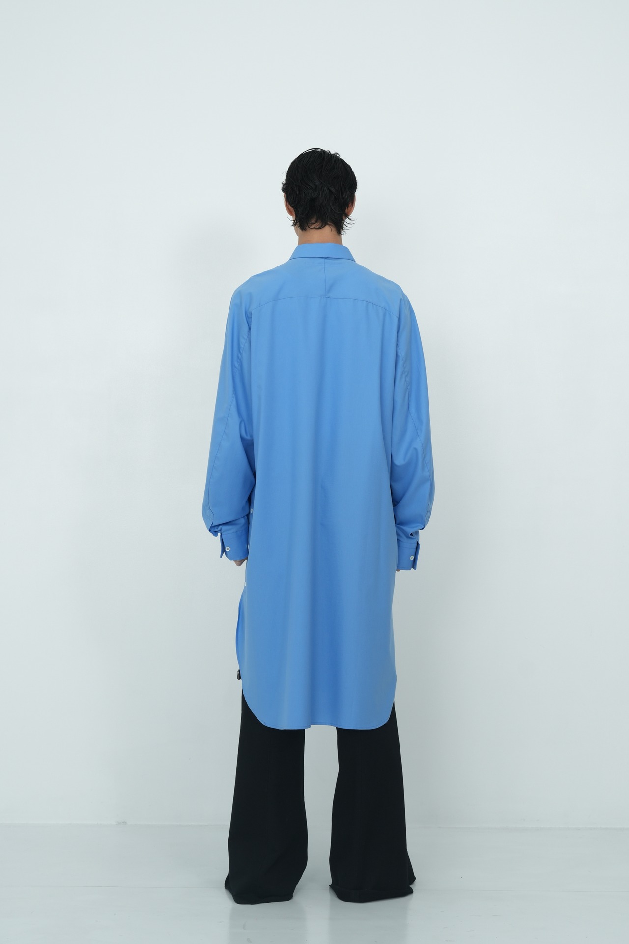 【26AW】Tamme タム / LOOSE NECK LONG SHIRTS / シャツ - 6