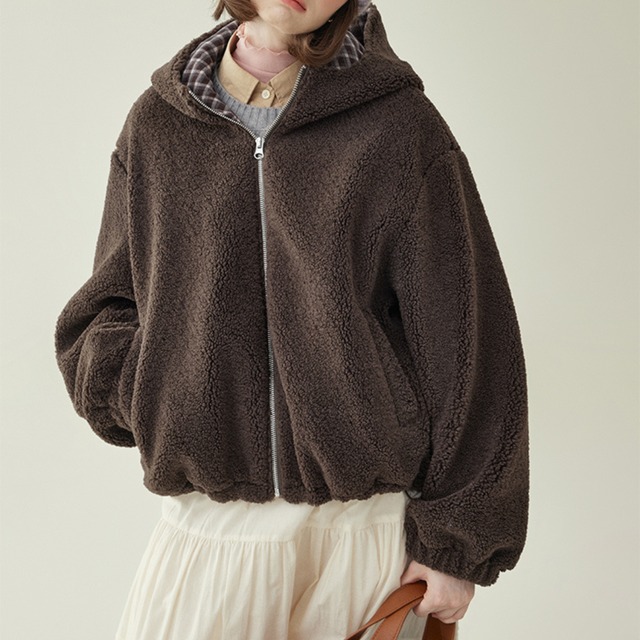 boa zip hoodie jacket