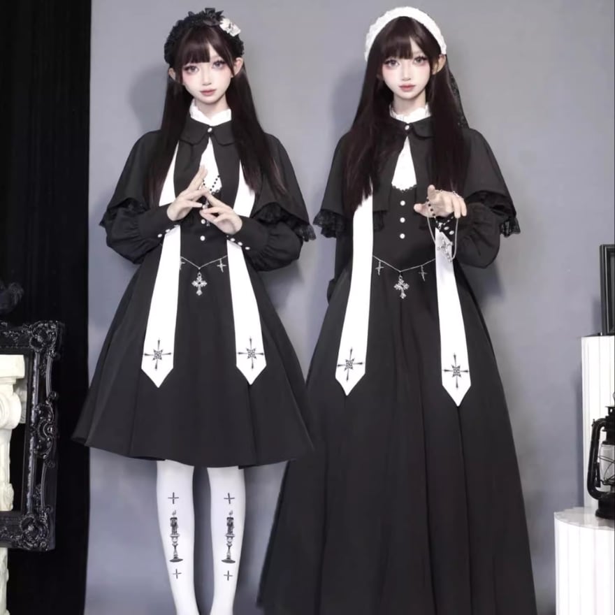 ロリータファッション通販 SEASONZ クラロリ ワンピース ロング ロリータファッション通販 SEASONZ クラロリ ワンピース ロング