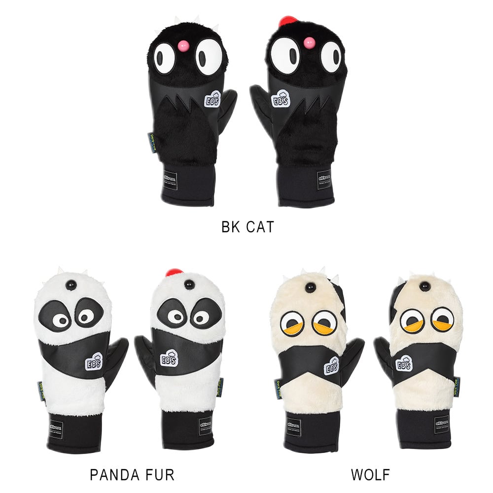 25-26 eb's HARUSAKI MITT KEMONOCHAN エビス ハルサキ ミット ケモノ