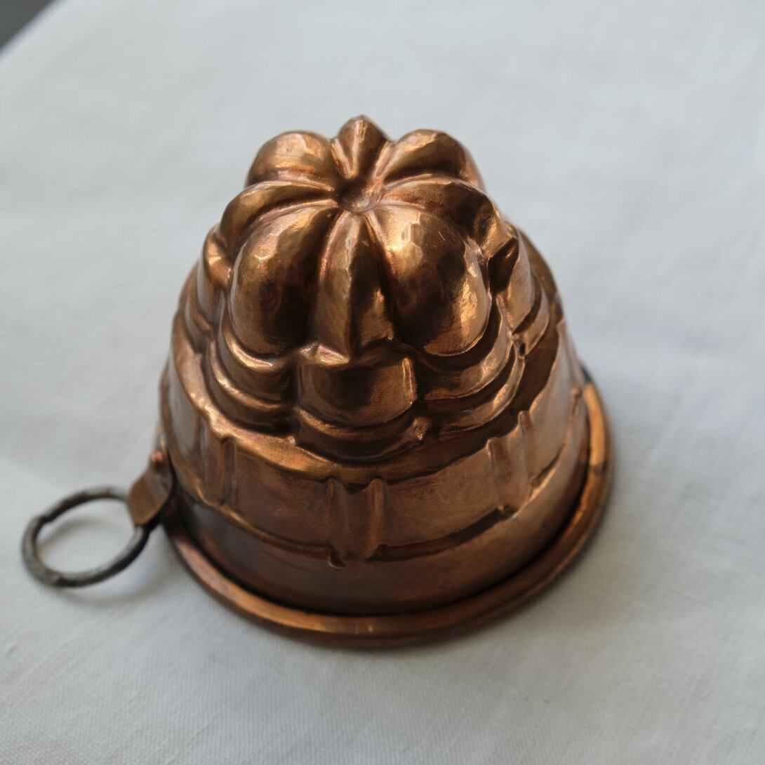 銅のケーキ型 コッパーモールド アンティーク